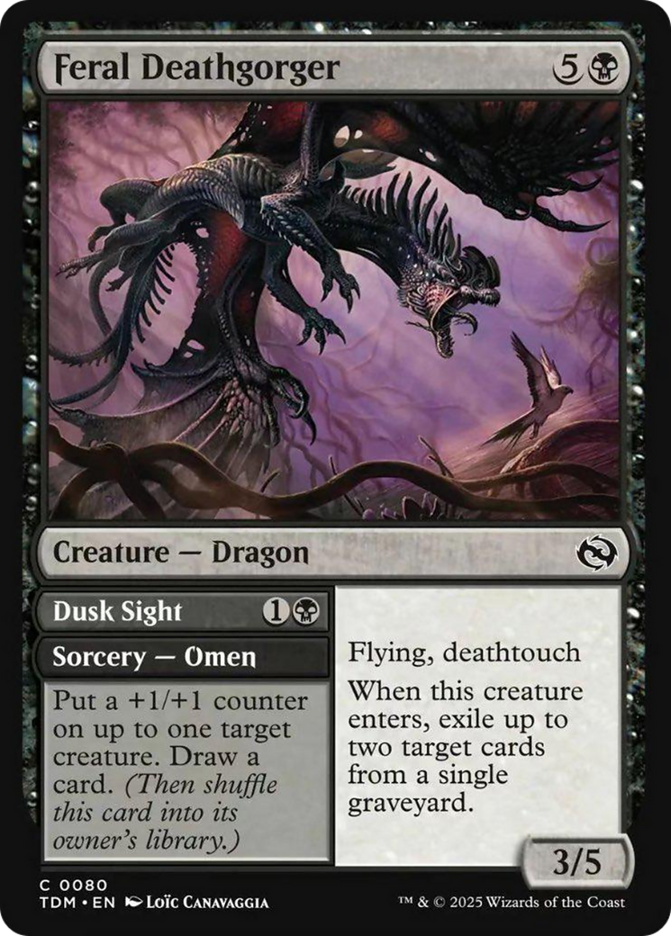 Feral Deathgorger [Tarkir: Dragonstorm]