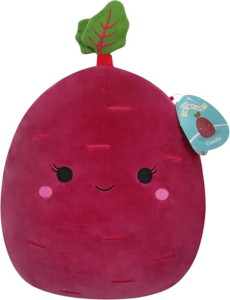 Squishmallow 8 - Veggie Squad - Claudia the Beetroot