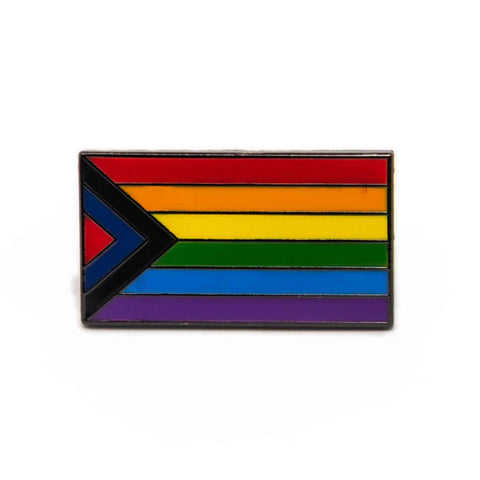 Enamel Pin: Social Justice Flag