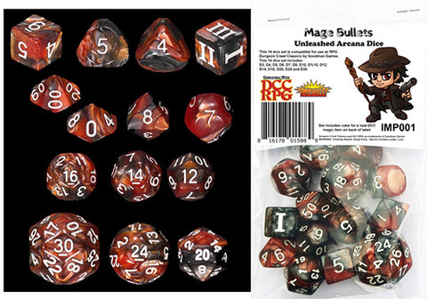Unleashed Arcana Dice - Mage Bullets