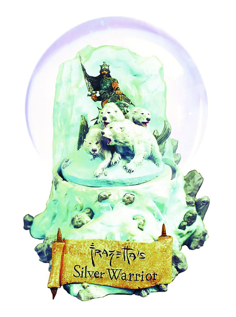 Moore Creations Silver Warrior Limited Edition Snow Globe