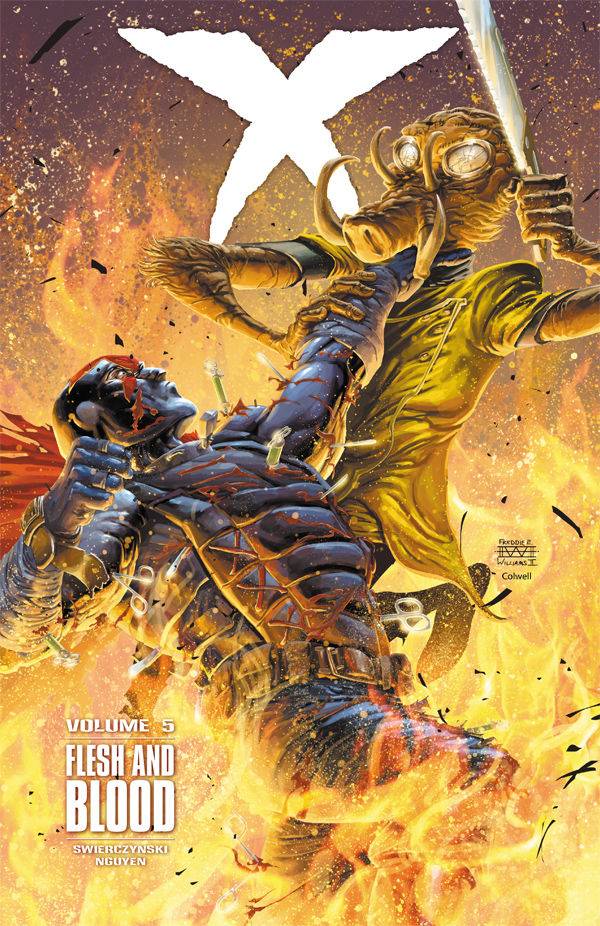X TP Vol 05 Flesh and Blood