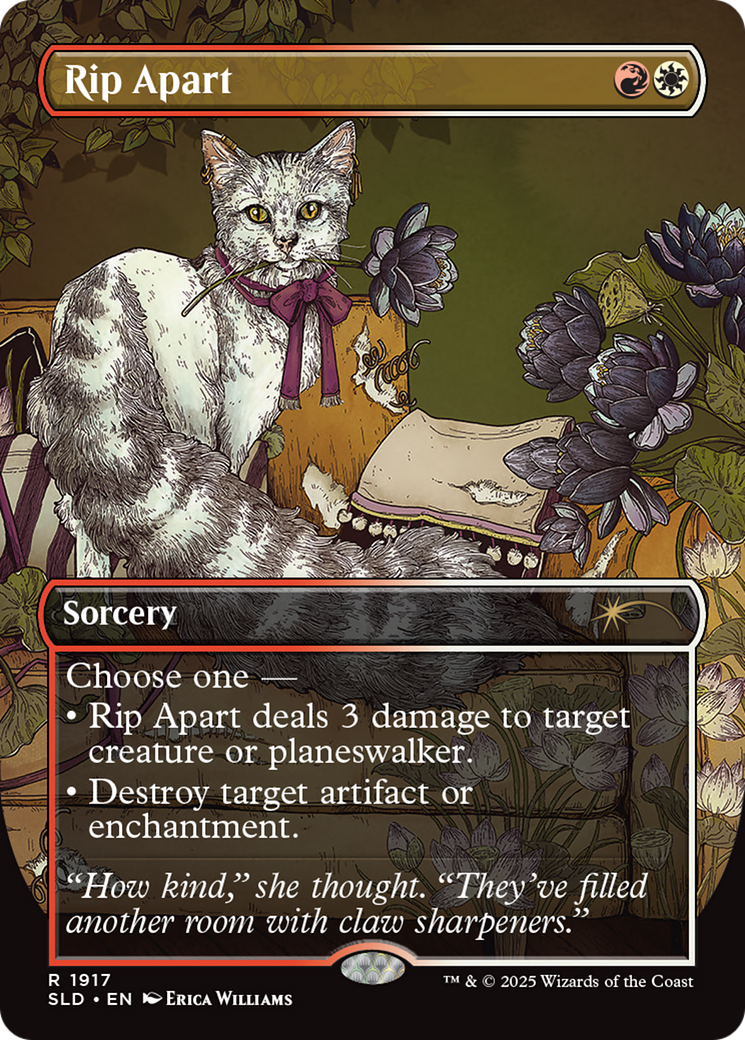 Rip Apart (1917) (Rainbow Foil) [Secret Lair Drop Series]