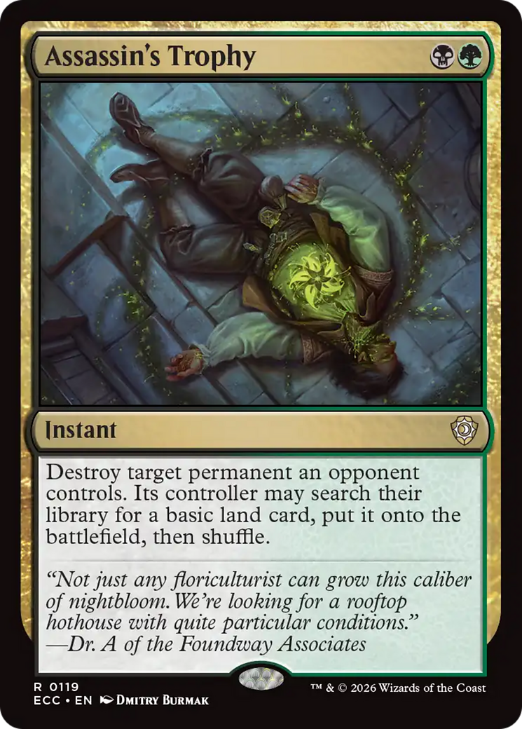 Assassin's Trophy [Lorwyn Eclipsed Commander]