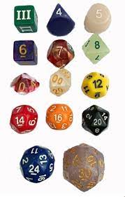 Dungeon Crawl Classics Dice: Multi-Color