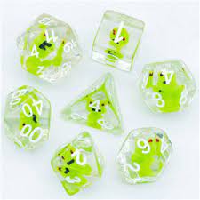 Frog RPG Dice Set