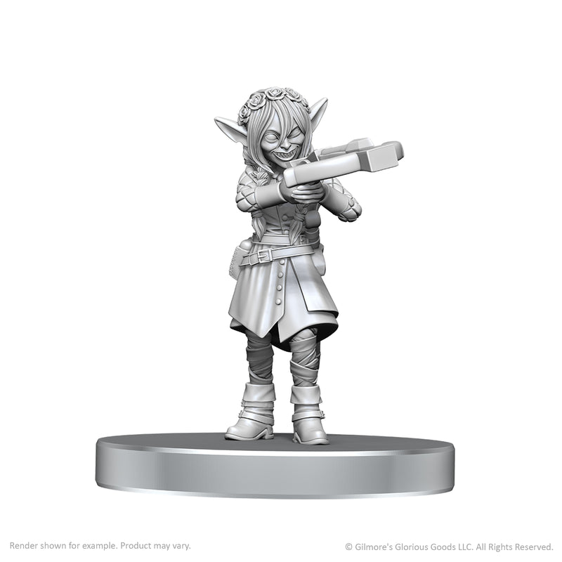 Critical Role Unpainted Miniatures: Veth Brenatto & Nott the Brave