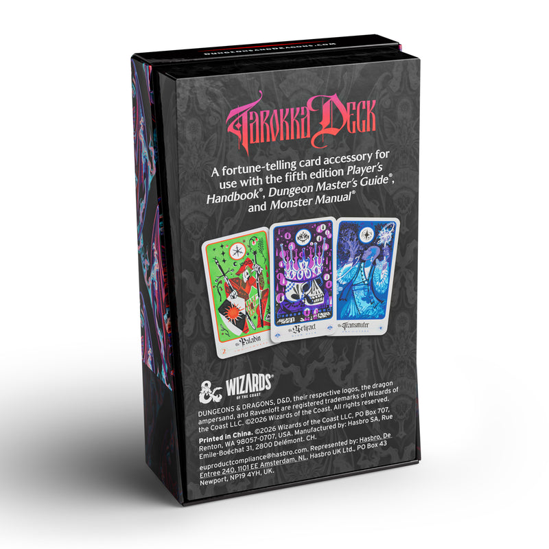 Dungeons & Dragons: Ravenloft: The Horrors Within - Tarokka Deck