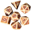 DCC RPG Dice Set - Wyrdling Sunbleached Bone Dice