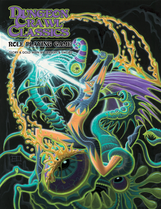 Dungeon Crawl Classics - Core Rulebook: Erol Otis Cover