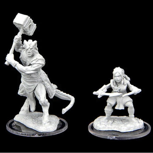 Critical Role Unpainted Miniatures: Clasp Cutthroat & Enforcer