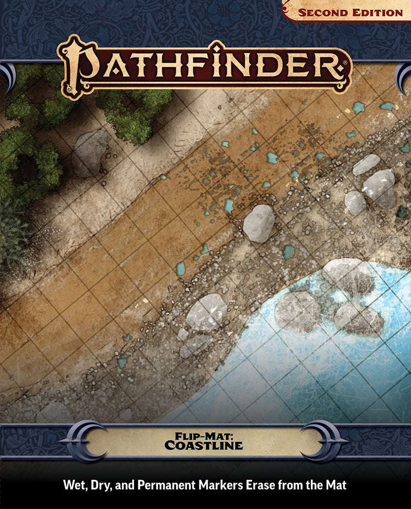 Pathfinder Flip-Mat: Coastline