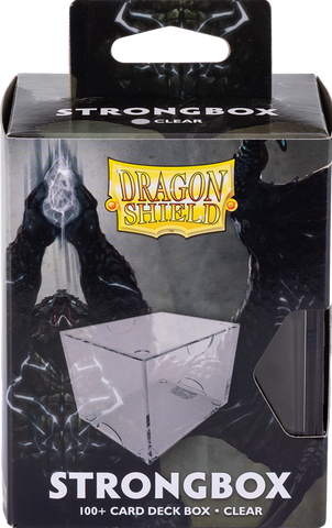 Dragon Shield Strongbox 100+ Card Deck Box Clear