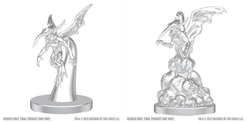 Nolzur's Marvelous Miniatures: Ice Mephit & Dust Mephit