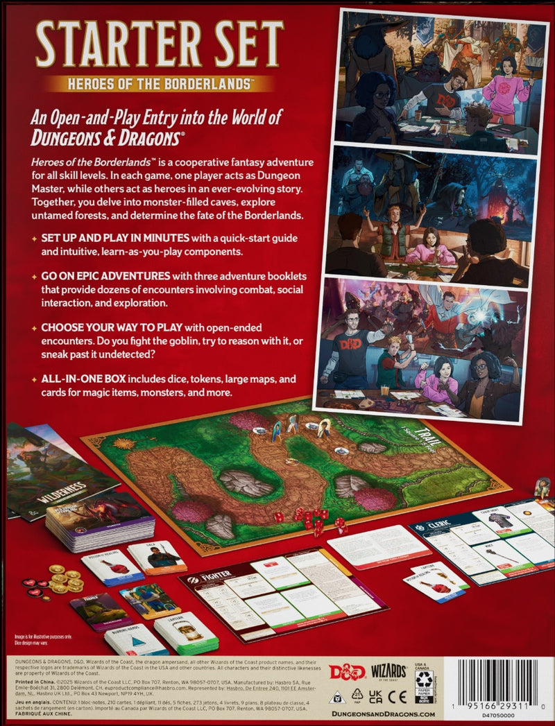 Dungeons & Dragons 2024 Starter Set: Heroes of the Borderlands