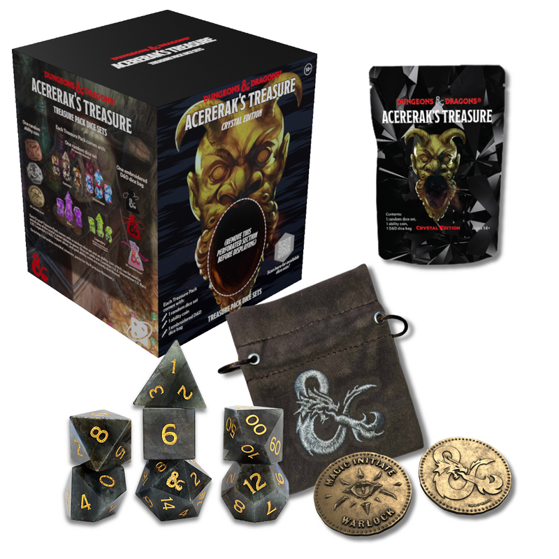 Acererak's Treasure: Crystal Edition - Treasure Pack Dice Sets