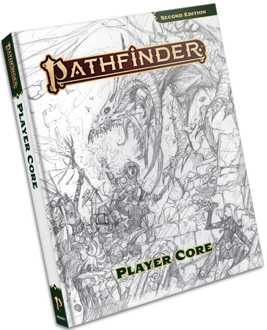 Pathfinder 2E: Player Core (Sketch Cover)