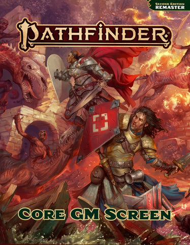 Pathfinder 2E: Remaster Core GM Screen