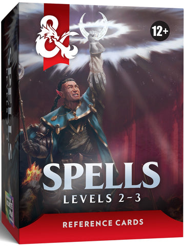 Dungeons & Dragons Reference Cards: Spells (Levels 2-3)