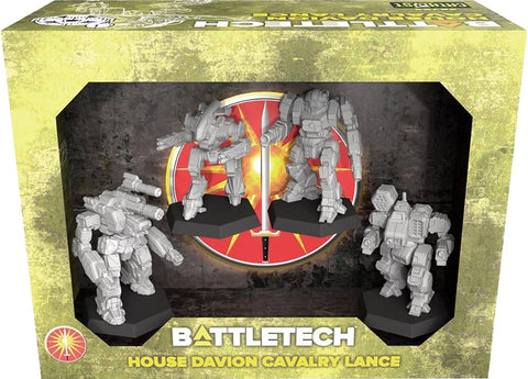 Battletech House Davion Cavalry Lance
