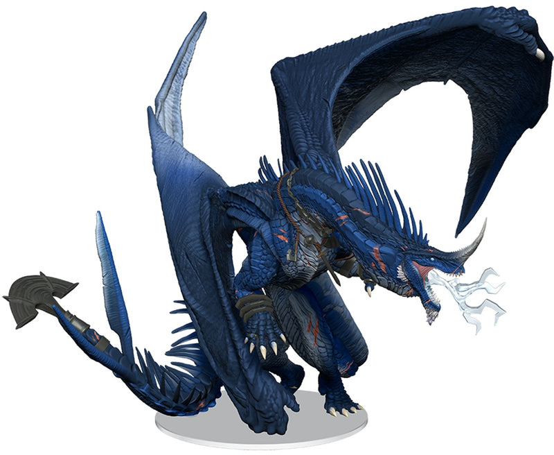 Icons of the Realms: Anthradusk Ancient Blue Dragon