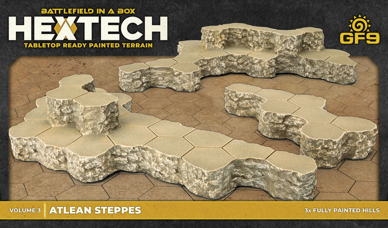 Battlefield in a Box: Hextech Atlean Steppes Volume 3