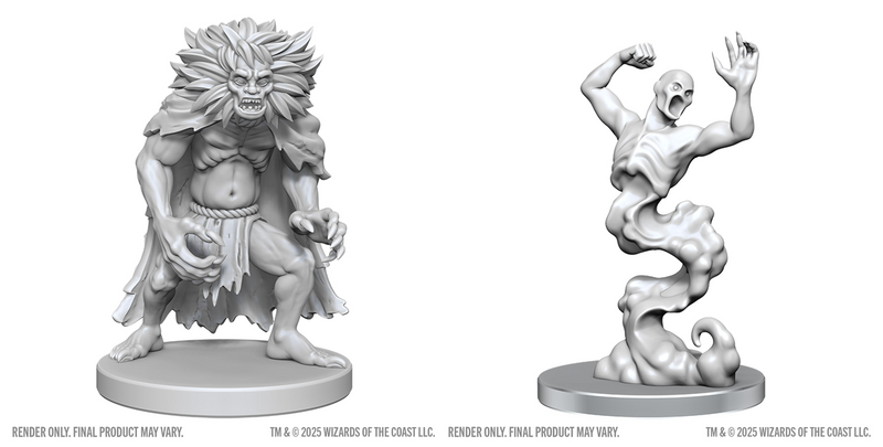 Nolzur's Marvelous Miniatures: Classic Wight & Classic Wraith