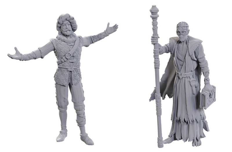 Dnd Unpainted Minis Special Edition - Baldur's Gate 3 - Volo & Withers