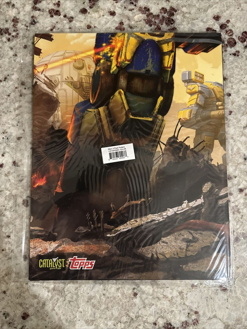 Battletech: Mercenaries Supersized Poster Set (3-Pack)