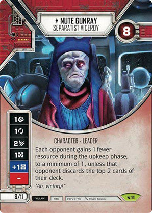 Nute Gunray - Separatist Viceroy