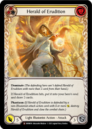 Herald of Erudition (Rainbow Foil) [U-MON004-RF] Unlimited Rainbow Foil