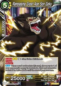 Rampaging Great Ape Son Goku [BT3-089]
