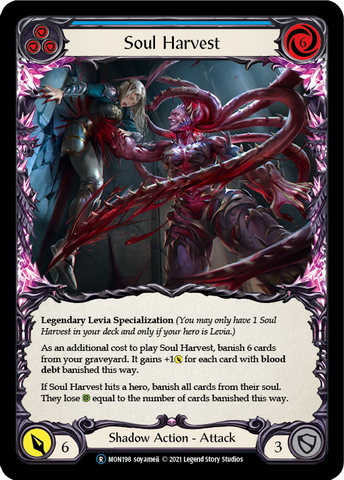 Soul Harvest (Rainbow Foil) [U-MON198-RF] Unlimited Rainbow Foil