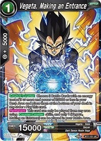 Vegeta, Making an Entrance [BT7-101]