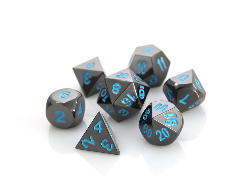 RPG Set - Sinister Chrome w/ Blue