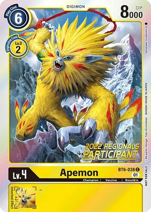 Apemon [BT6-038] [2022 Regional Participant]