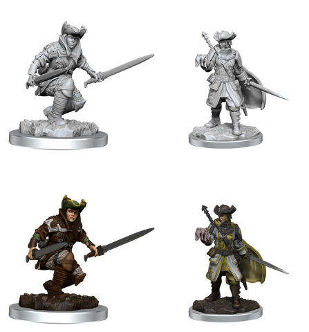 Magic: the Gathering Unpainted Miniatures: Thraben Inspector & Tireless Tracker