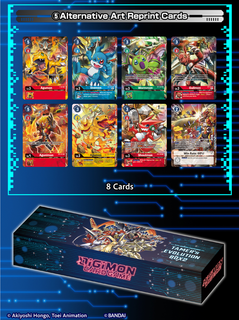 digimon card game reprint Digimon Card Game: Tamer's Evolution Box Vol. 2