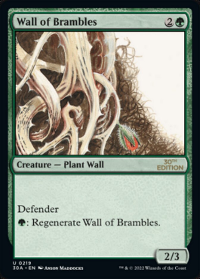 Wall of Brambles [30th Anniversary Edition]