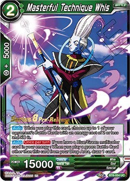 Masterful Technique Whis (Malicious Machinations) [BT8-054_PR]