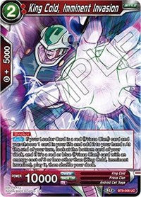 King Cold, Imminent Invasion [BT9-006]