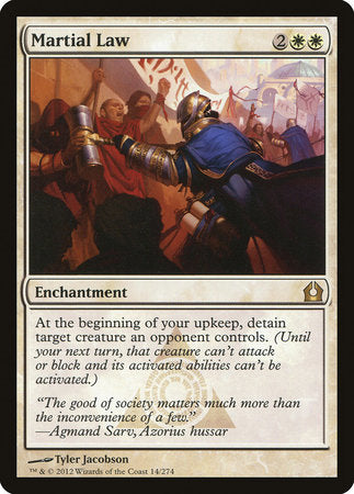 Martial Law [Return to Ravnica] (Japanese)