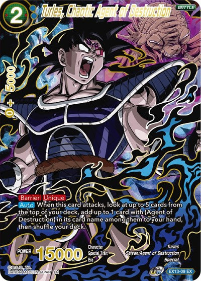 Turles, Chaotic Agent of Destruction [EX13-09]