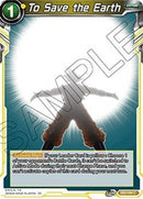 To Save the Earth [DB3-099]