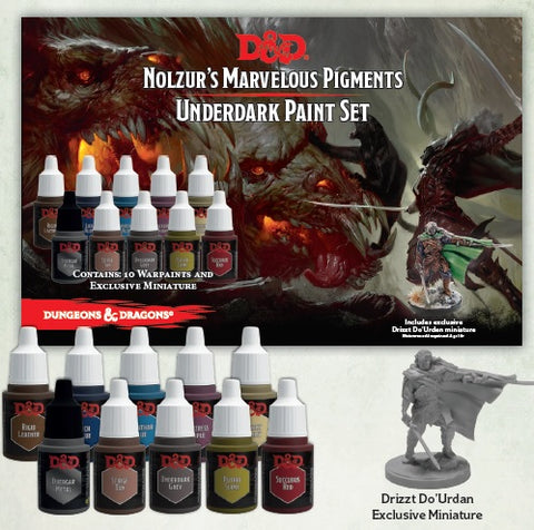 Nolzur's Marvelous Pigments: Underdark Paint Set