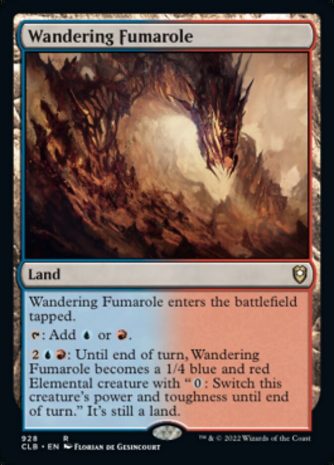 Wandering Fumarole [Commander Legends: Battle for Baldur's Gate]