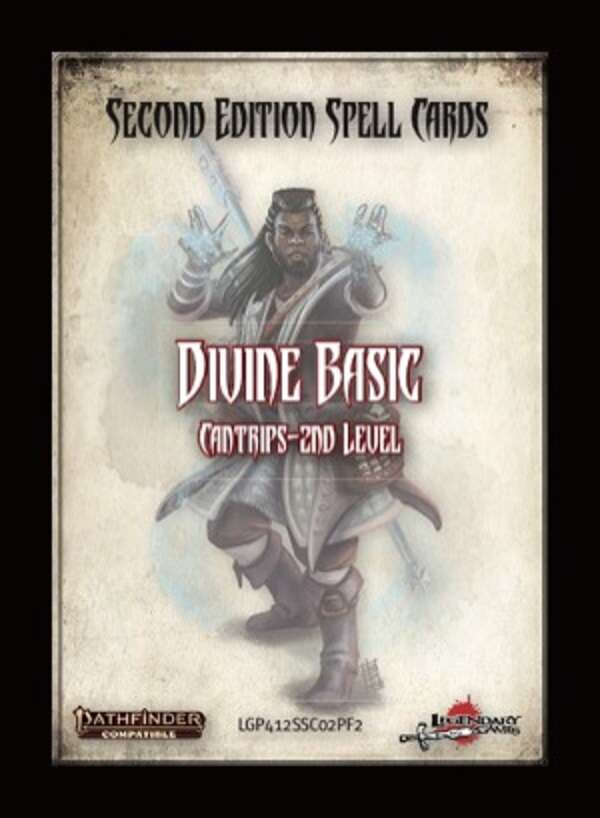 Pathfinder Spell Cards: Divine Basic  (2E)