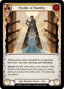 Parable of Humility (Rainbow Foil) [U-MON011-RF] Unlimited Rainbow Foil