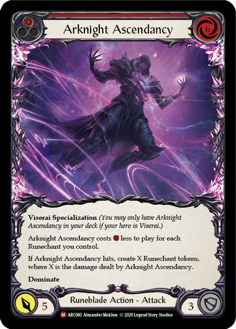 Arknight Ascendancy [ARC080] Unlimited Edition Rainbow Foil