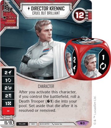 Director Krennic - Cruel but brilliant